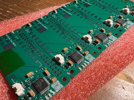 Plăcile asamblate sosite de la JLCPCB - față