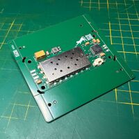 Nodul, așa cum a venit de la producție (JLCPCB)